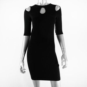 bebe cutout bodycon dress